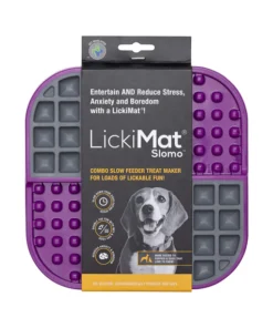 LickiMat Slomo Vijolična