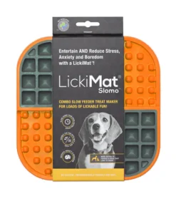 LickiMat Slomo Oranžna