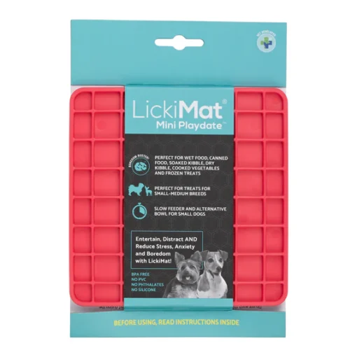 LickiMat Playdate Mini Classic Roza