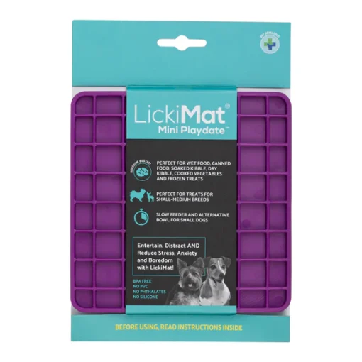 LickiMat Playdate Mini Classic Vijolična