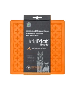LickiMat Buddy Classic Oranžna