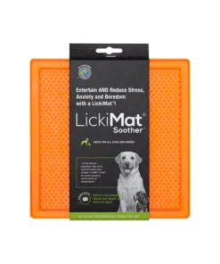 LickiMat Soother Classic Oranžna