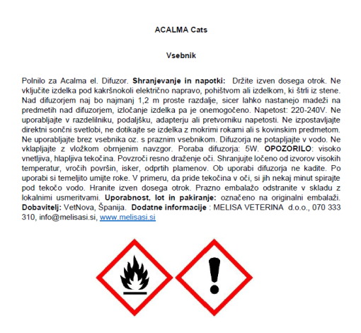Acalma Polnilo - slika 2