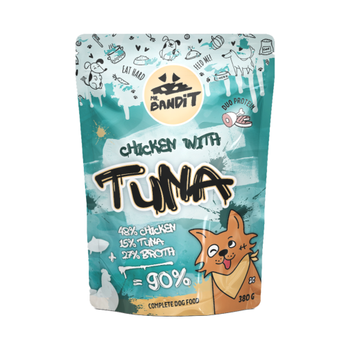 Mr. Bandit Dog mokra hrana v vrečki - slika 3