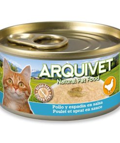 Arquivet mokra hrana za mačke - Piščanec v omaki s spratom