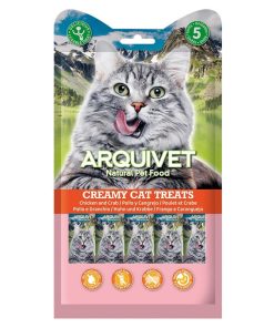 Arquivet Kremast mačji priboljšek - Piščanec & Rakovica