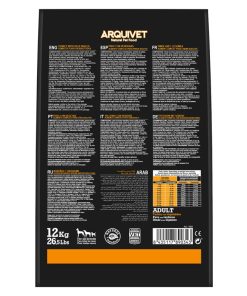 Arquivet Grain Free Adult Puran z zelenjavo briketi 12 kg - zadaj