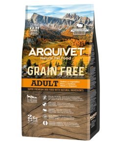 Arquivet Grain Free Adult Puran z zelenjavo briketi 2 kg