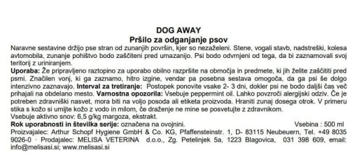 Dog Away pršilo za odvračanje psov - slika 2