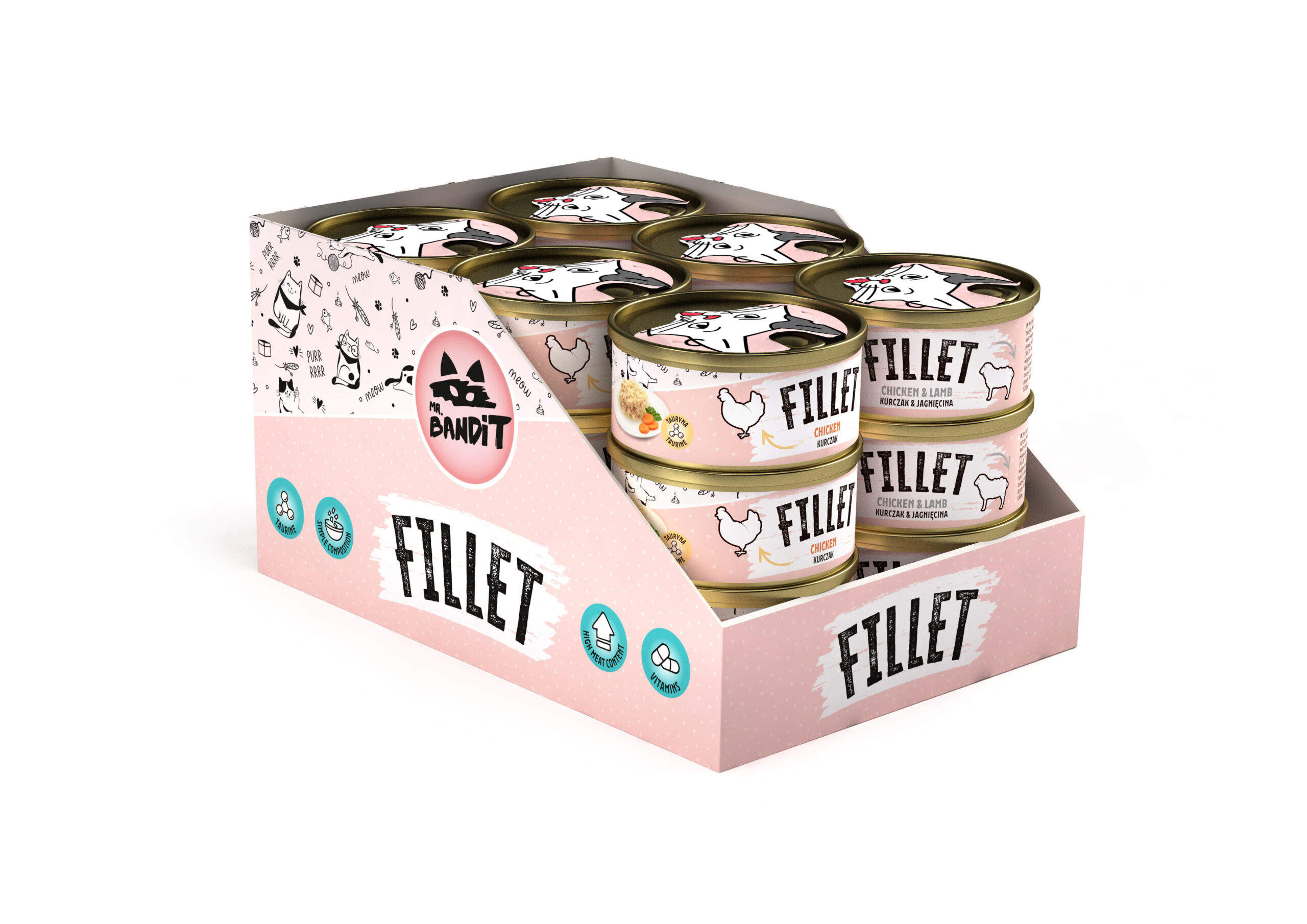 Mr. Bandit Cat Fillet - slika 2