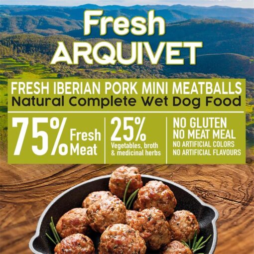 Arquivet Fresh Iberian Pork Mini Meatballs - Svinjina 2