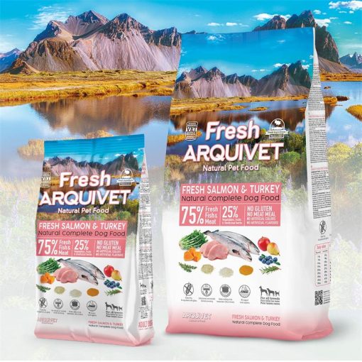 Arquivet Fresh Salmon Turkey - Losos in puran