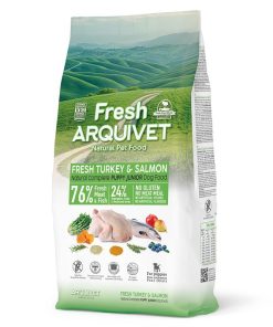 Fresh Turkey Salmon Puppy Junior - Puran in losos 10 kg