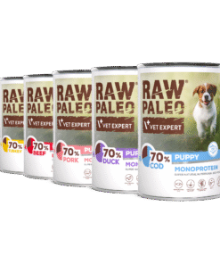 Raw Paleo Puppy Monoproteinske konzerve