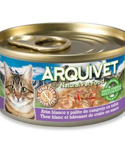 Arquivet mokra hrana za mačke - Beli tun v omaki z rakovico