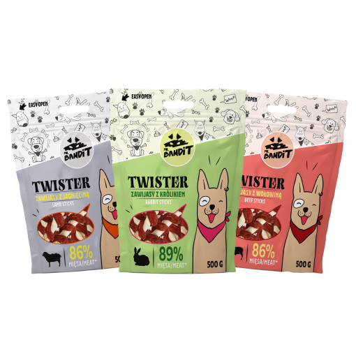 Mr. Bandit Twister palčke