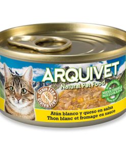 Arquivet mokra hrana za mačke - Beli tun v omaki s sirom