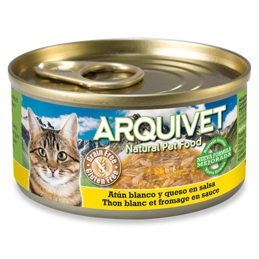 Arquivet mokra hrana za mačke - Beli tun v omaki s sirom
