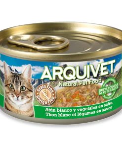 Arquivet mokra hrana za mačke - Beli tun v omaki z zelenjavo