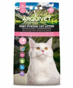 Arquivet mačji pesek Bentonis s pudrom 10 kg