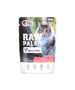 Raw Paleo Adult / Sterilised Cat Svinjina