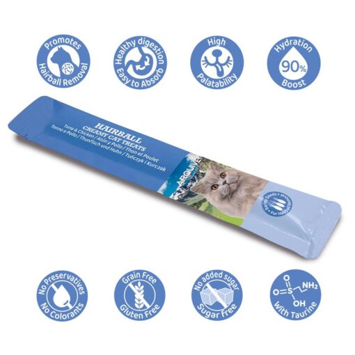 Arquivet Kremast mačji priboljšek - Hairballs - Tuna & Piščanec 2