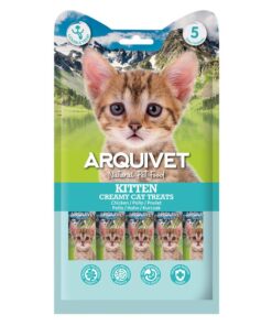 Arquivet Kremast mačji priboljšek - KITTEN - Piščanec