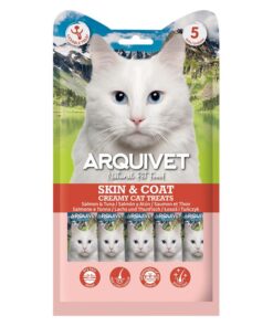 Arquivet Kremast mačji priboljšek - Skin&Coat- Losos & Tuna
