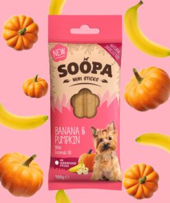 Dental Sticks Mini - Banana & Buča