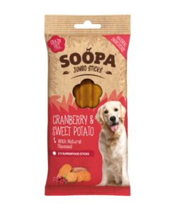 Jumbo Dental Sticks - Brusnica & Sladki krompir