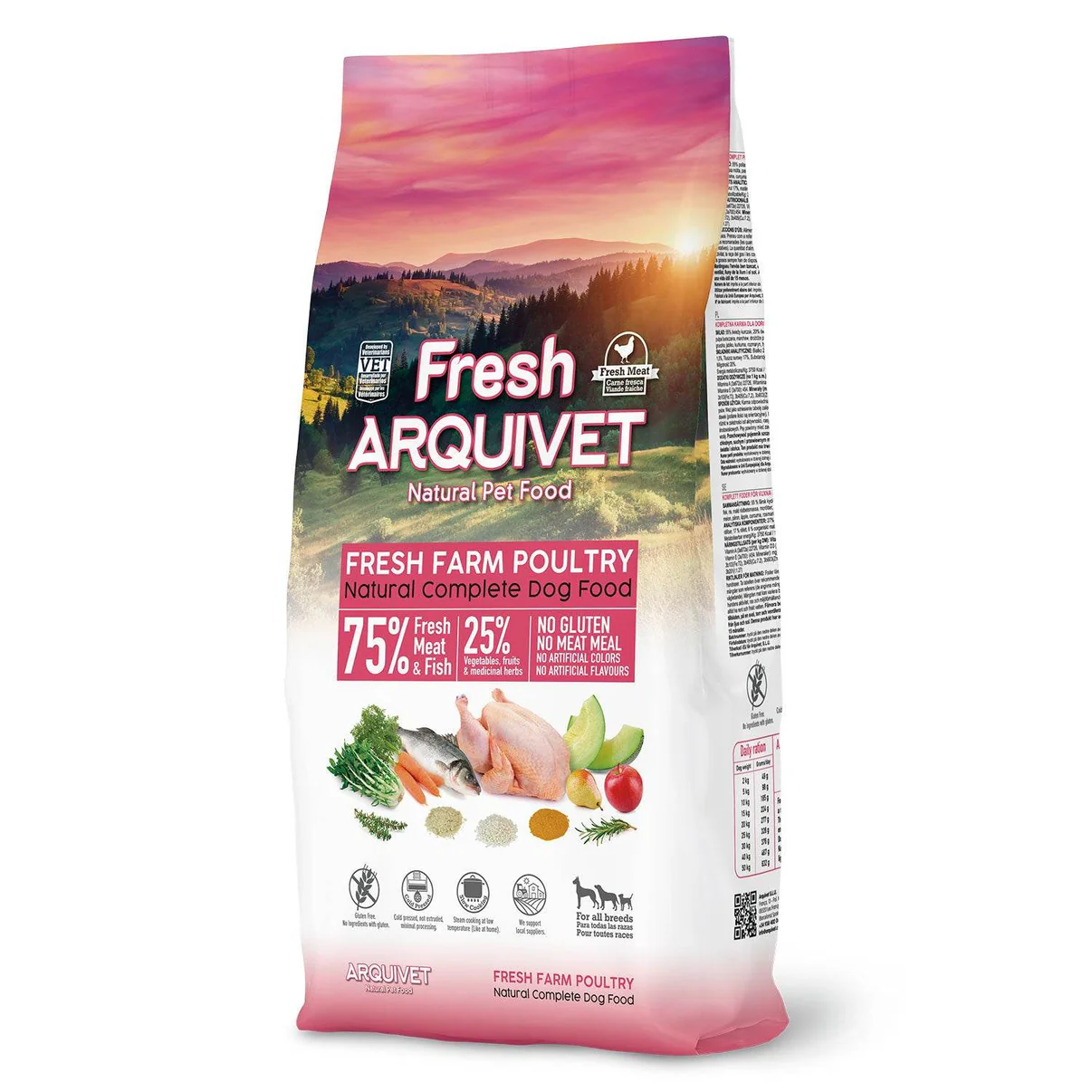 Arquivet Fresh Farm Poultry - Piščanec 10 kg