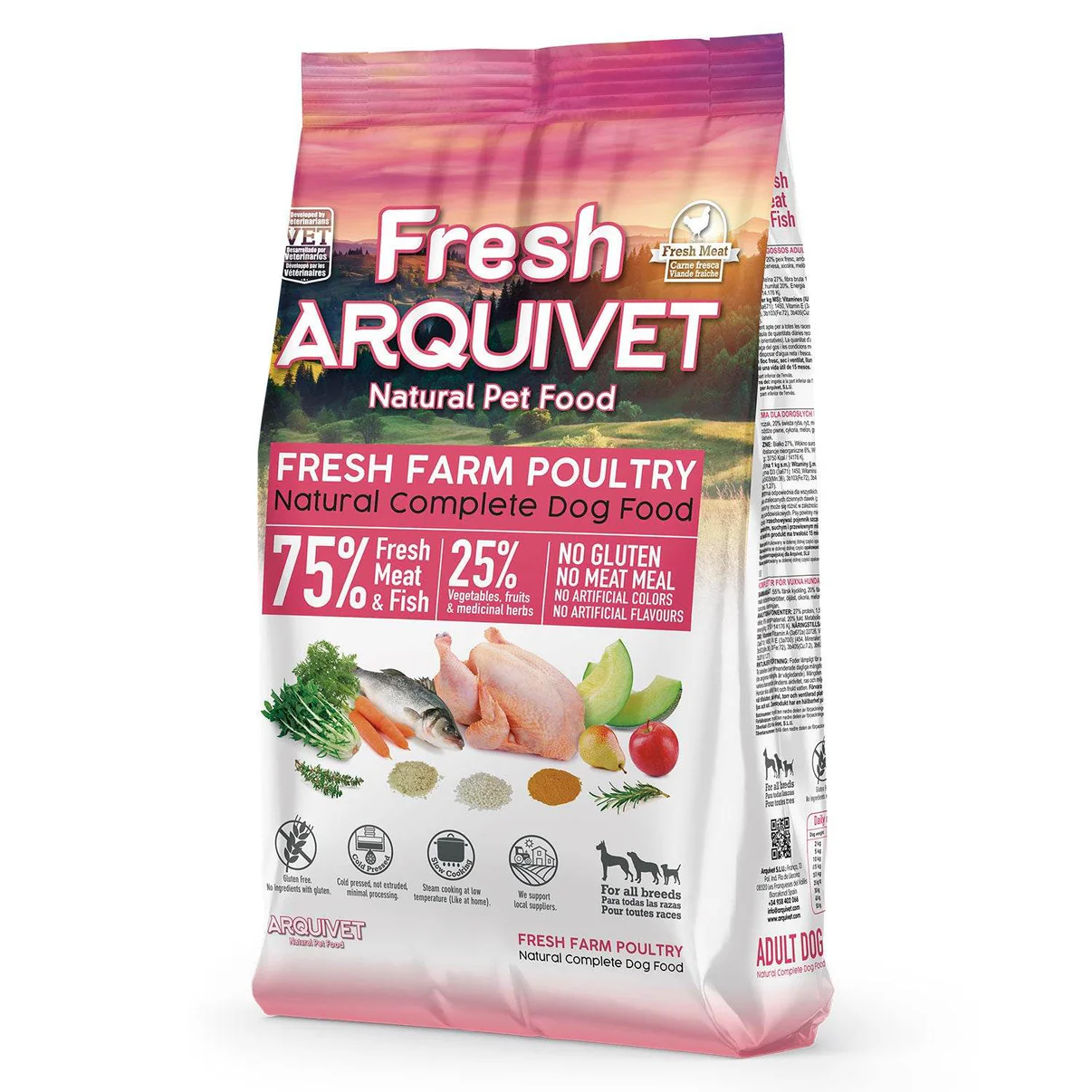 Arquivet Fresh Farm Poultry - Piščanec 2,5 kg