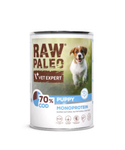 Raw Paleo Puppy Riba - monoproteinska konzerva